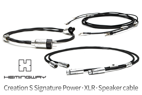 ̿  ó Ȥ  ƼHemingway Creation S Signature Power, XLR, Speaker Cable