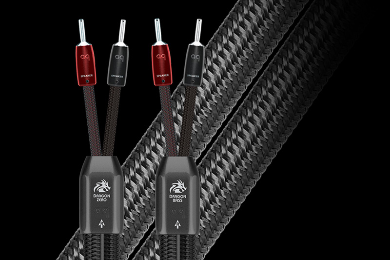 κ̽  ̿̾ ,AudioQuest Dragon Zero+Bass Biwire Speaker Cable